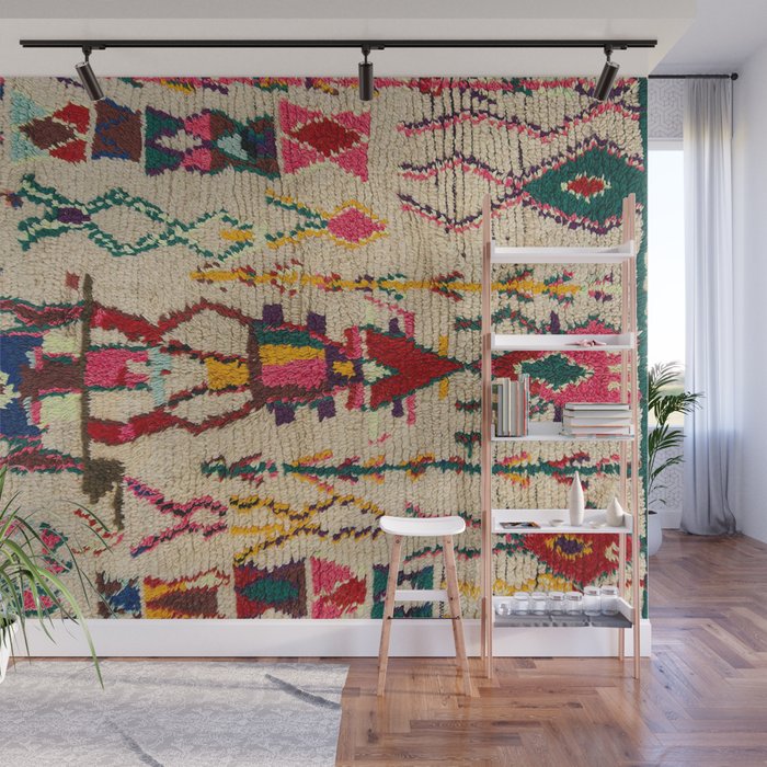 Moroccan Carpet Artwork Wall Mural Gallery Image 1