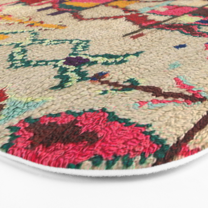 Moroccan Carpet Artwork Bath Mat Gallery Image 3