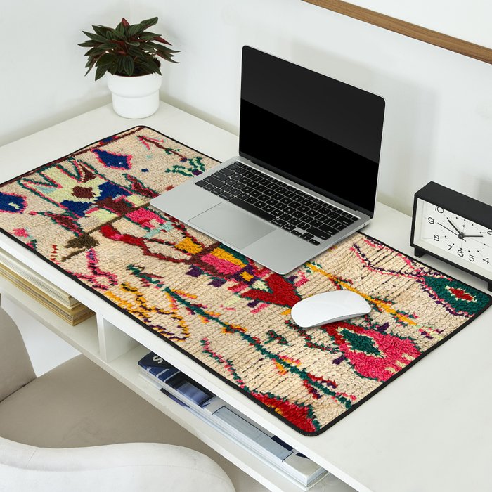 Moroccan Carpet Artwork Desk Mat Gallery Image 2