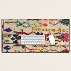 Moroccan Carpet Artwork Desk Mat Gallery Image 1