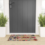 Moroccan Carpet Artwork Welcome Mat Gallery Image 3