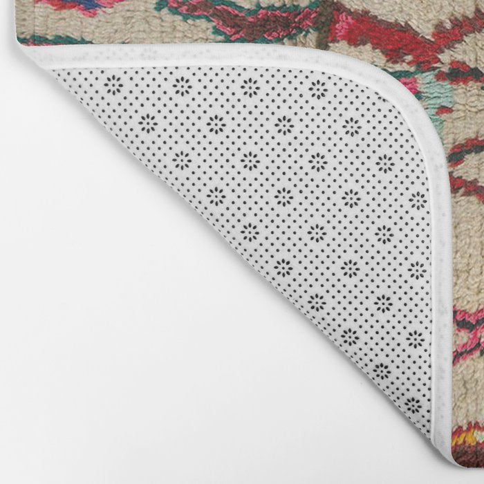 Moroccan Carpet Artwork Bath Mat Gallery Image 2