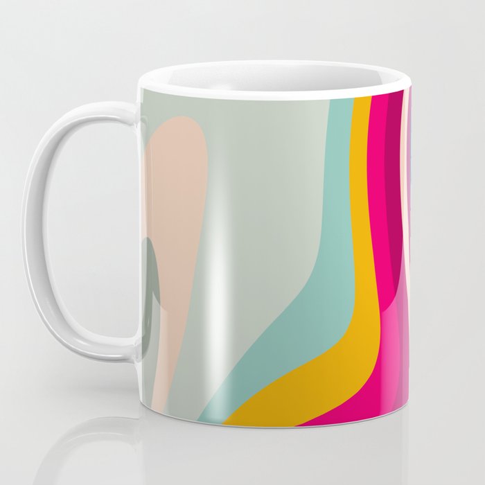 Boho Fluid Abstract Coffee Mug Gallery Image 3