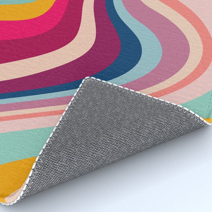 Boho Fluid Abstract Rug Gallery Image 4