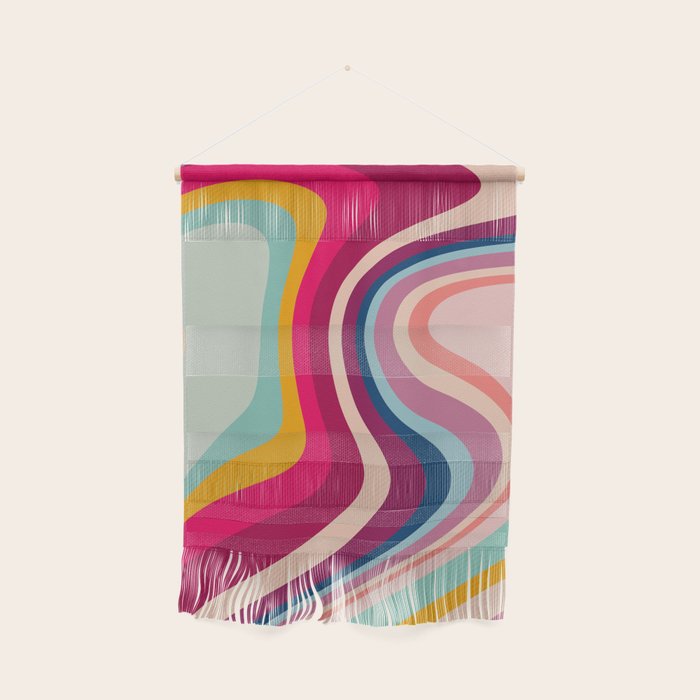 Boho Fluid Abstract Wall Hanging Gallery Image 1