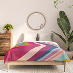 Boho Fluid Abstract Comforter Gallery Image 3