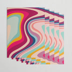 Boho Fluid Abstract Wrapping Paper Gallery Image 3