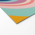 Boho Fluid Abstract Welcome Mat Gallery Image 2