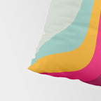 Boho Fluid Abstract Pillow Sham Gallery Image 4