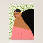 Tropical Chic - Portrait Stationery Card Gallery Image 2