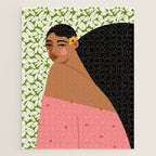 Tropical Chic - Portrait Jigsaw Puzzle Gallery Image 1