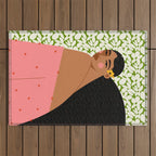 Tropical Chic - Portrait Outdoor Rug Gallery Image 1