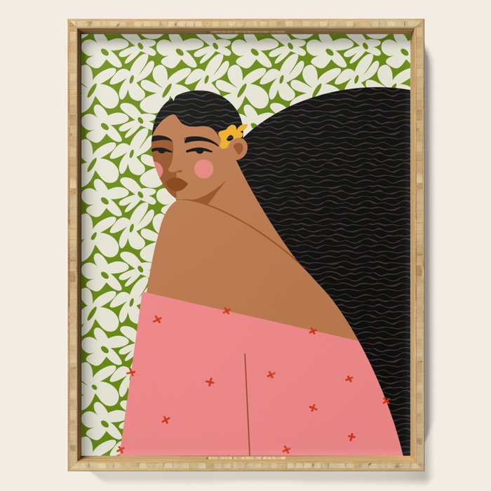 Tropical Chic - Portrait Serving Tray Gallery Image 1
