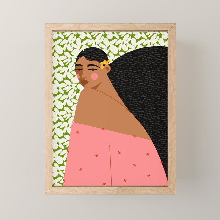 Tropical Chic - Portrait Mini Art Print Gallery Image 1