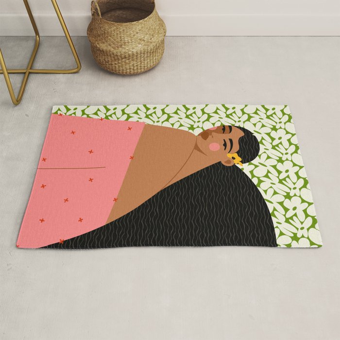 Tropical Chic - Portrait Rug Gallery Image 1