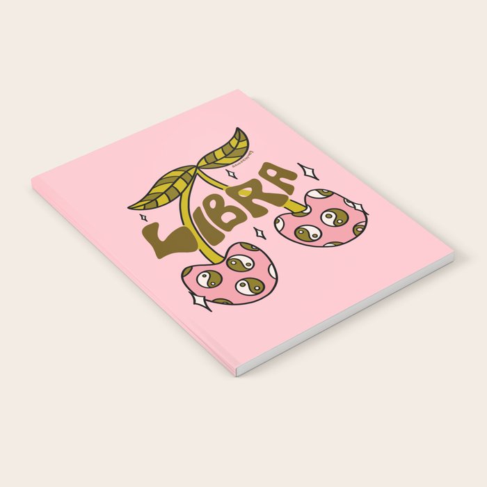 Libra Cherries Notebook Gallery Image 1
