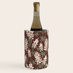 Bluebonnet Floral Brown Peach Multi Wine Chiller Gallery Image 1
