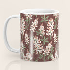 Bluebonnet Floral Brown Peach Multi Coffee Mug Gallery Image 3