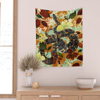 Fall Serpent Garden Wall Tapestry Gallery Image 2