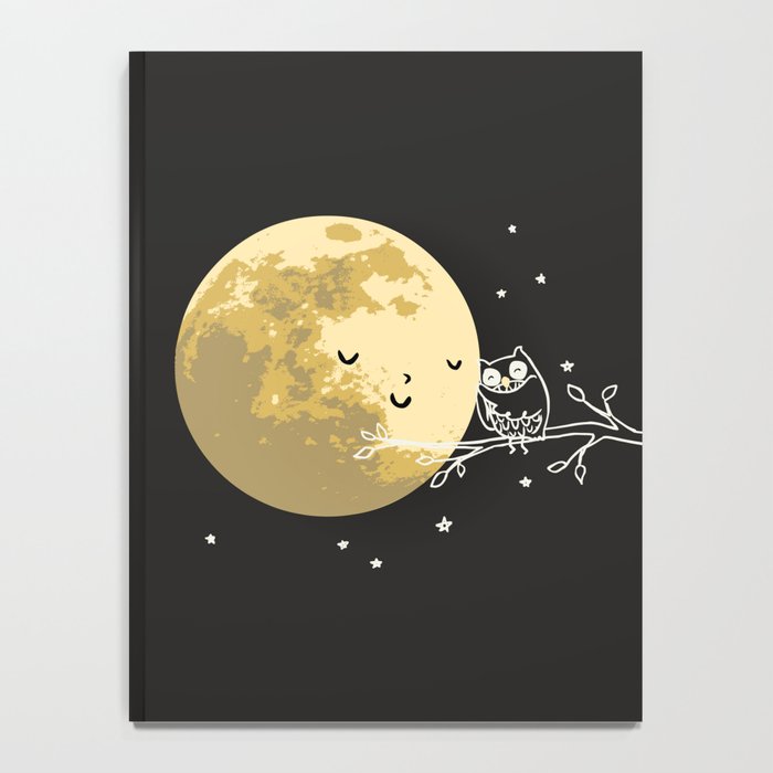 Owl and Moon Notebook Gallery Image 4