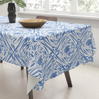 Floral pleasure pattern BW Tablecloth Gallery Image 3