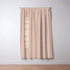 Minimal Moon Phases IV Window Curtain Gallery Image 3