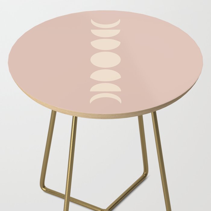 Minimal Moon Phases IV Side Table Gallery Image 2