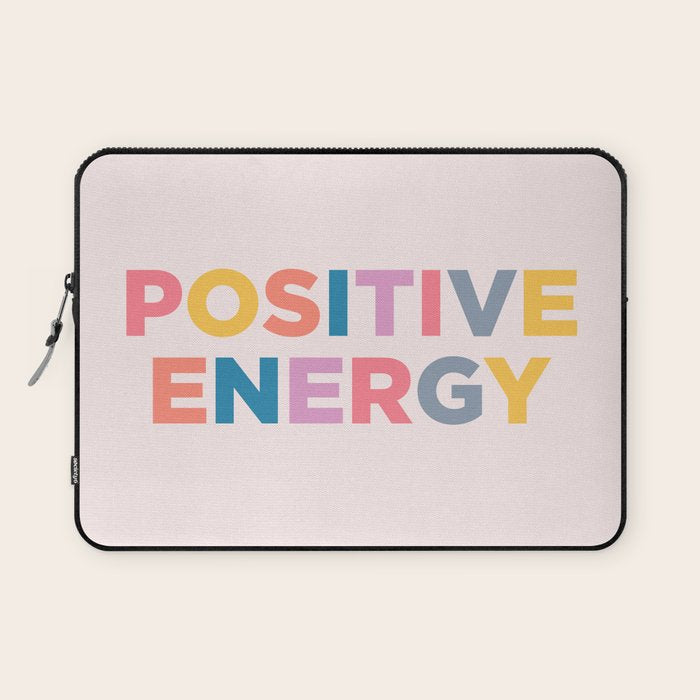 positive energy Laptop Sleeve Gallery Image 1