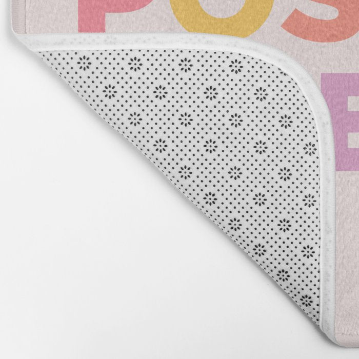 positive energy Bath Mat Gallery Image 2