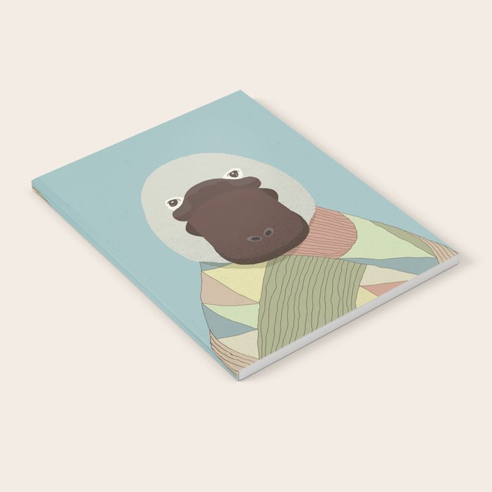 Whimsical Platypus II Notebook Gallery Image 2