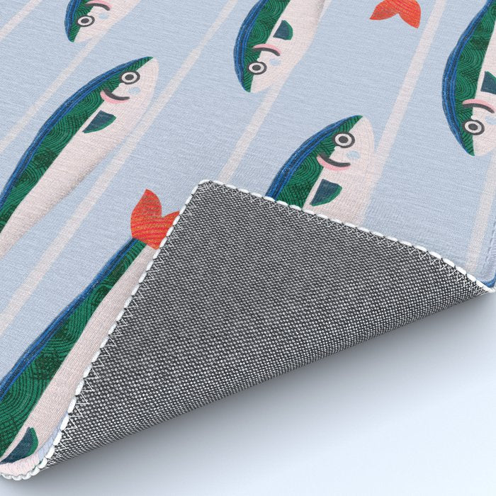 Large Sardines Pattern Rug Gallery Image 4