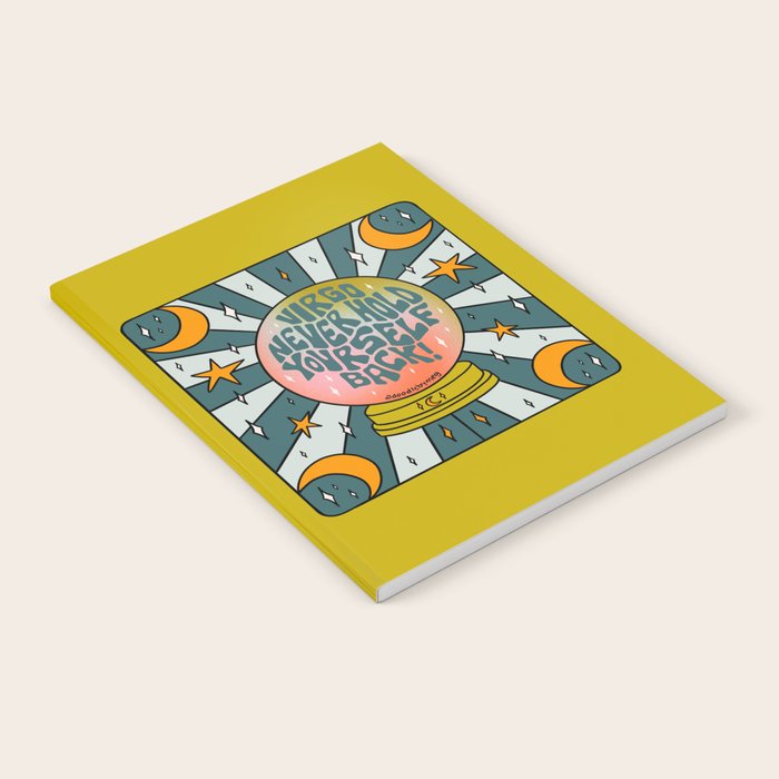 Virgo Crystal Ball Notebook Gallery Image 1