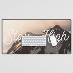Stay High - Mt Shuksan Desk Mat Gallery Image 1