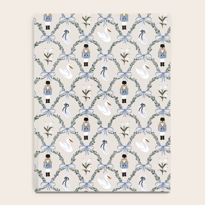 Charming Nutcracker Pattern Notebook Gallery Image 4