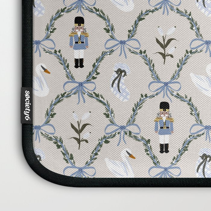 Charming Nutcracker Pattern Laptop Sleeve Gallery Image 3
