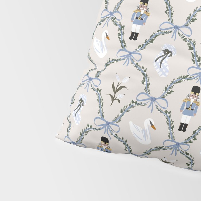 Charming Nutcracker Pattern Pillow Sham Gallery Image 4