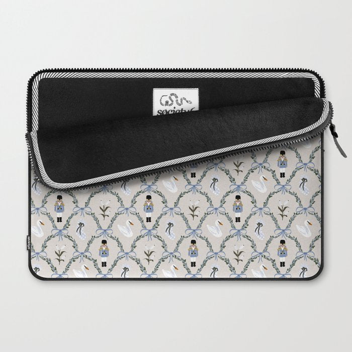 Charming Nutcracker Pattern Laptop Sleeve Gallery Image 2