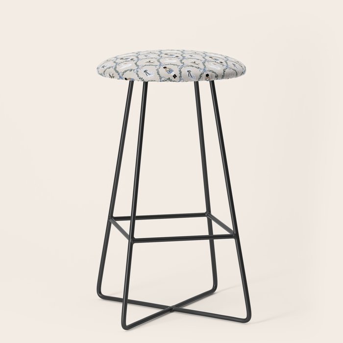Charming Nutcracker Pattern Stool Gallery Image 1