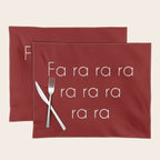 A Christmas Story Fa ra ra Deck the Halls Christmas Carol Placemat Gallery Image 1
