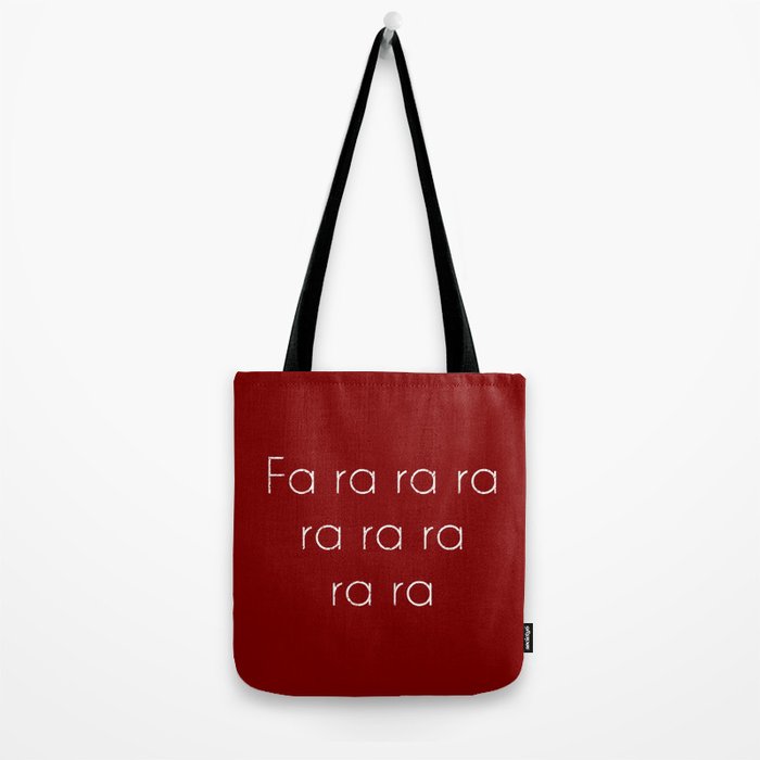 A Christmas Story Fa ra ra Deck the Halls Christmas Carol Tote Bag Gallery Image 2