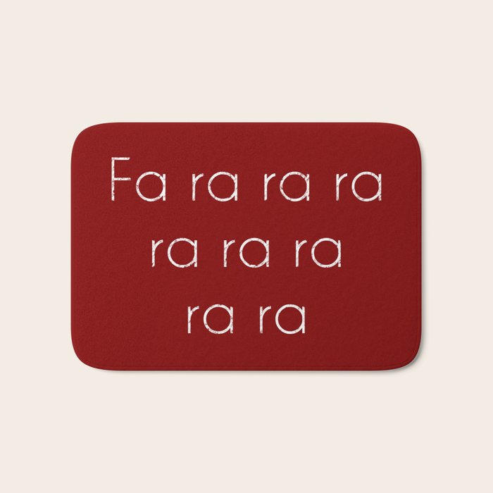 A Christmas Story Fa ra ra Deck the Halls Christmas Carol Bath Mat Gallery Image 1