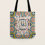 Wander Often Wonder Always Tote Bag Gallery Image 1