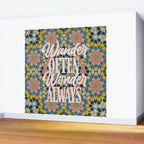 Wander Often Wonder Always Wall Mural Gallery Image 2