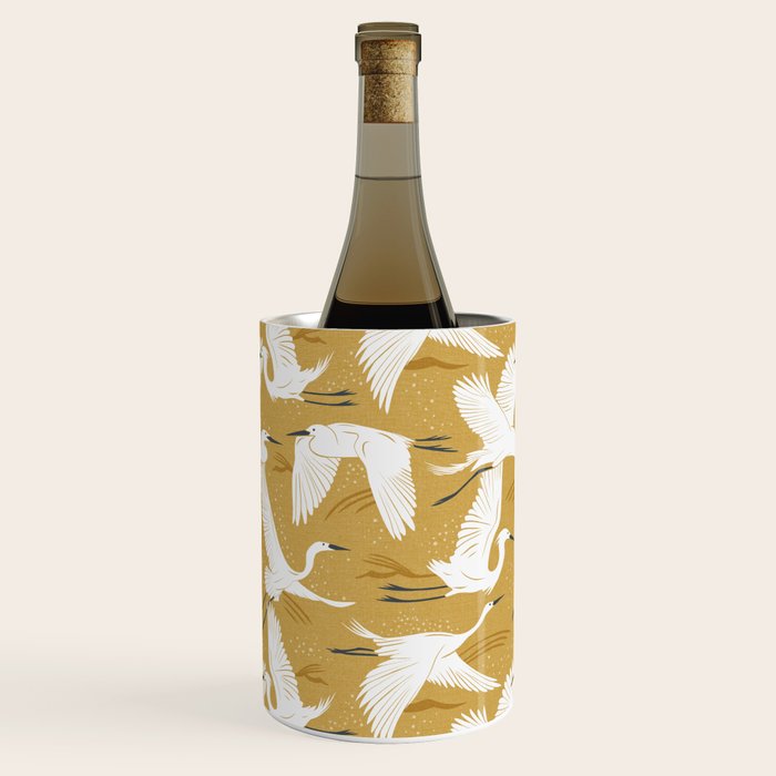 Soaring Wings - Goldenrod Yellow Wine Chiller Gallery Image 1