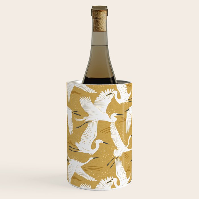 Soaring Wings - Goldenrod Yellow Wine Chiller Gallery Image 2