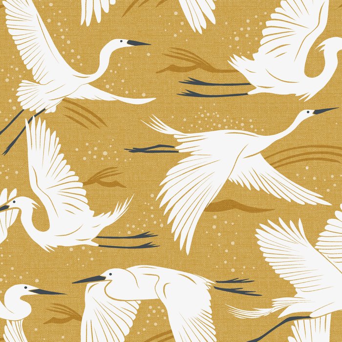 Soaring Wings - Goldenrod Yellow Coffee Mug Gallery Image 2