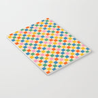 Colorful Mini Check Checkered Pattern Notebook Gallery Image 3