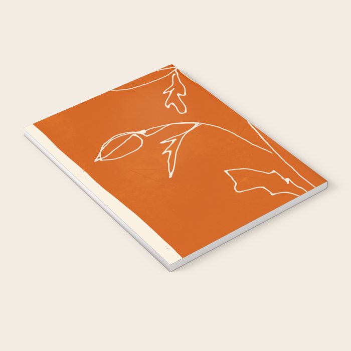 Line Drawing Flowers Notebook Gallery Image 3