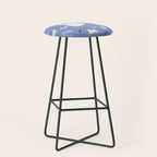 Pastel Periwinkle Swan Lake  Stool Gallery Image 1