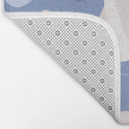 Pastel Periwinkle Swan Lake  Bath Mat Gallery Image 2